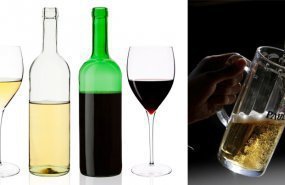 Vino y cerveza