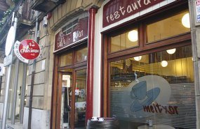 Fachada del Meltxor, en la calle Arrasate del Centro de San Sebastián.