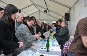 txakoli en Getaria