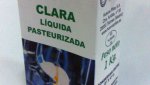 Envase de un litro de clara l&iacute;quida