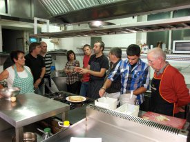 Taller de cocina en Zumarraga