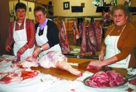 Matanza del cerdo en Legazpi