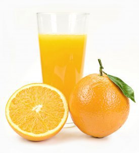 Naranjas en zumo