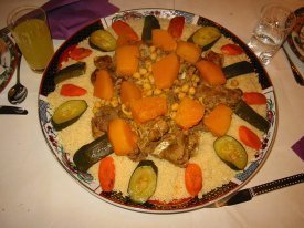 Un plato de cuscús