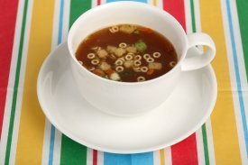 La sopa, ideal para la fiebre