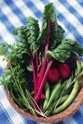 Varias verduras, fuente de salud