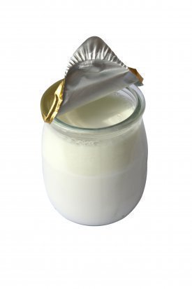 Productos probioticos y yogur