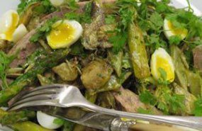 Ensalada ilustrada de pat&eacute;