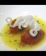 Tomate asado con foie