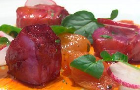 Bacalao con hortalizas