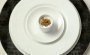 Cafe amargo con sabayon al ron